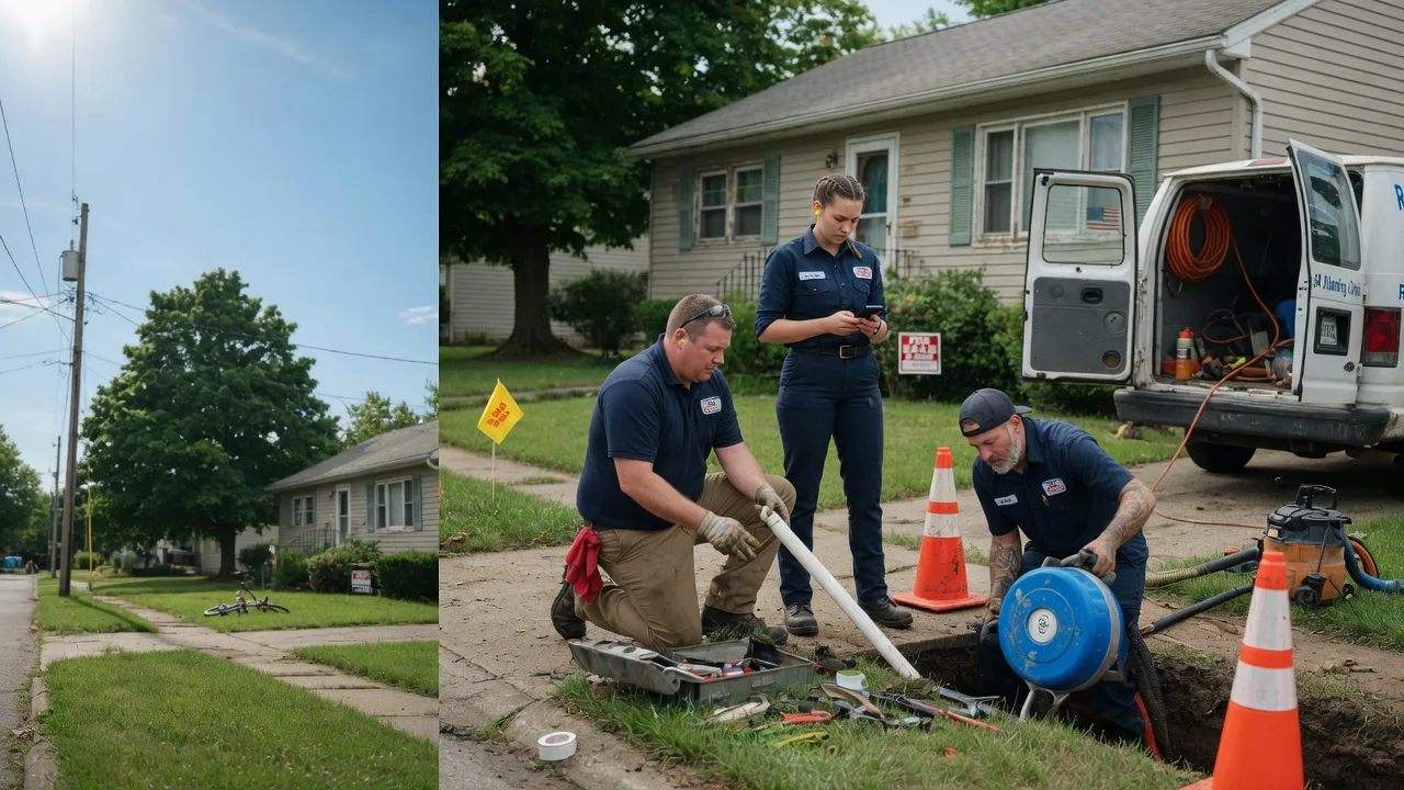 Sewer Line Repair in Amherstdale, WV near me